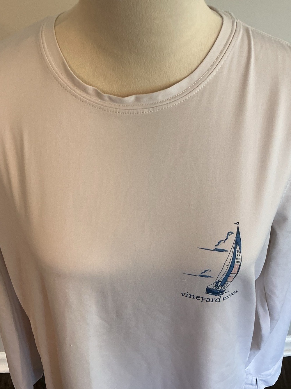 Vineyard Vines Long-Sleeve Tee with Sailboat - Picture 3 of 9